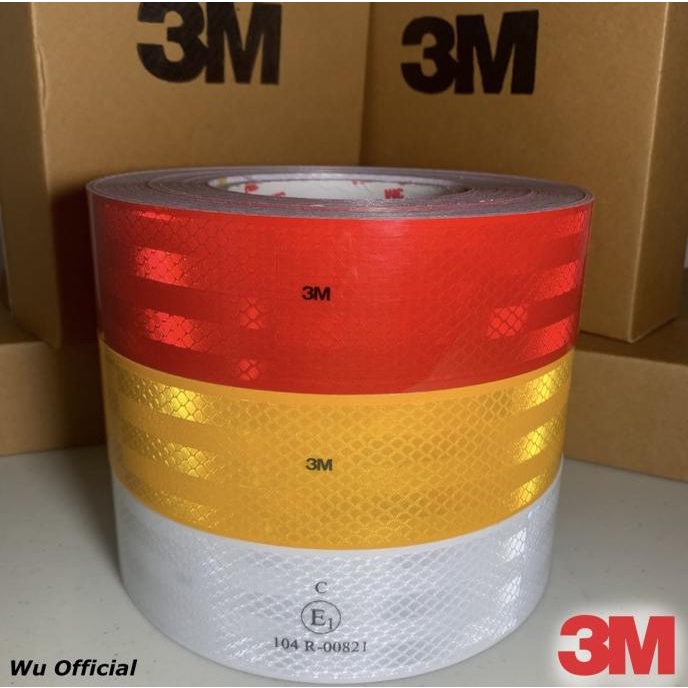 Jual Stiker Reflektor 3M Sticker Uji Kir Dishub Sticker 3M Pemantul ...