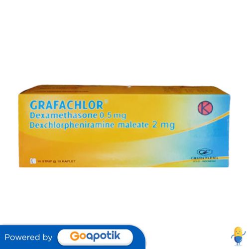 Jual GRAFACHLOR BOX 100 KAPLET | Shopee Indonesia