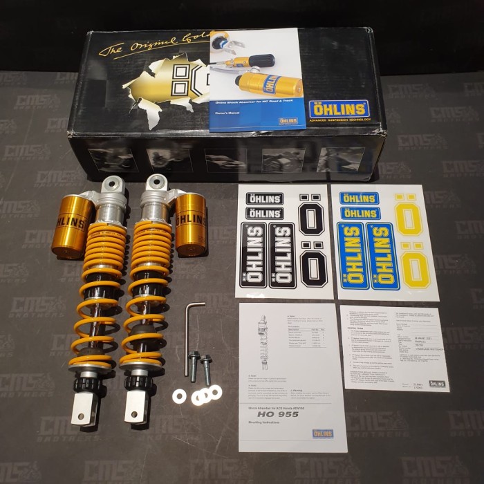 Jual Shock Belakang Ohlins HO 955 Tabung ADV 150 Custom PCX 160 Original Shopee Indonesia