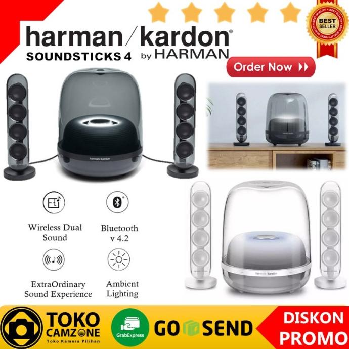 Jual Harman Kardon SoundSticks 4 - Sound Sticks 4 | Shopee Indonesia