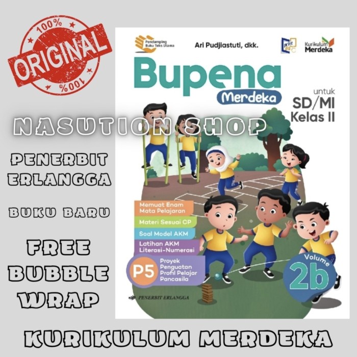 Jual DISKON SPESIAL BUKU BUPENA VOLUME 2B ERLANGGA KELAS 2 SD/MI ...