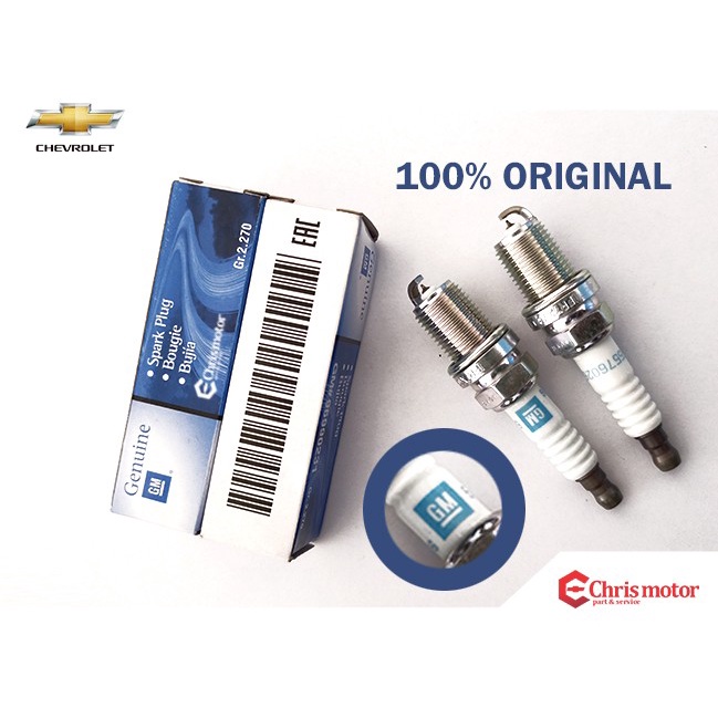 Jual BUSI SPARK PLUG CHEVROLET TRAX TURBO ALL TIPE ORIGINAL GM 55576026 ...
