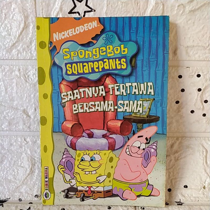 Jual Komik Warna Spongebob Squarepants Dan The Powerpuff Girls Dan Ben