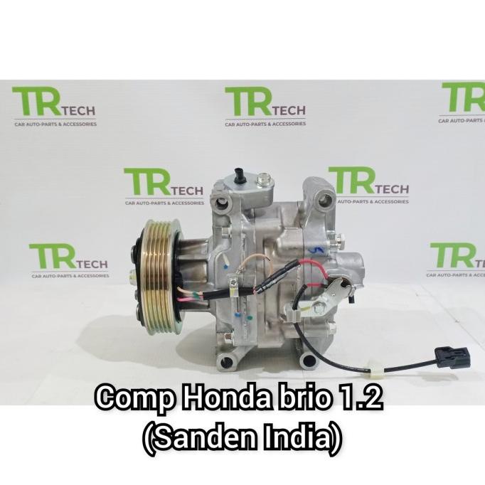 Jual compressor compresor kompresor ac honda brio 1.2 original sanden ...