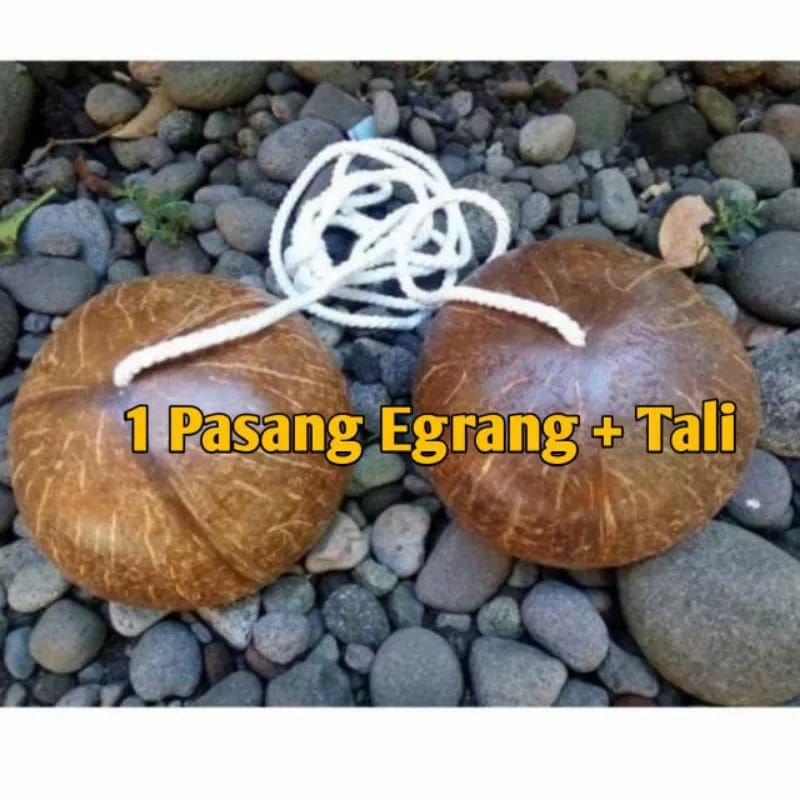 Jual Egrang Engrang Batok kelapa Viral | Shopee Indonesia
