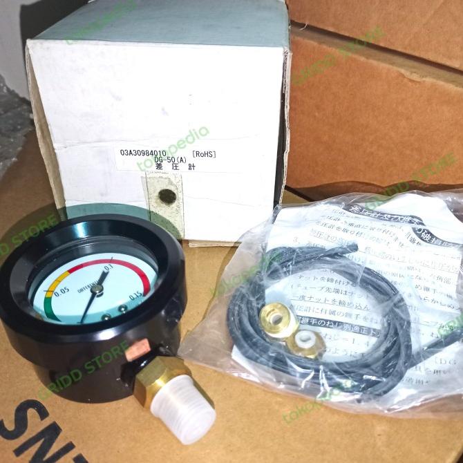 Jual Ready!!! Dg50A Nks Differential Pressure Gauge Alat Ukur Shopee