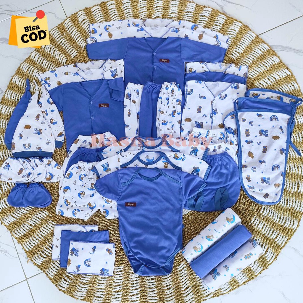 Jual 39 Pcs Paket Lahiran Lengkap Baju Bayi Celana Bayi Baru Lahir