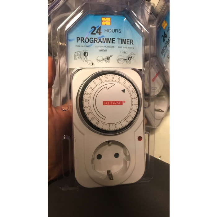Jual Timer Kitani 24 Jam / Timer / Programme Timer | Shopee Indonesia
