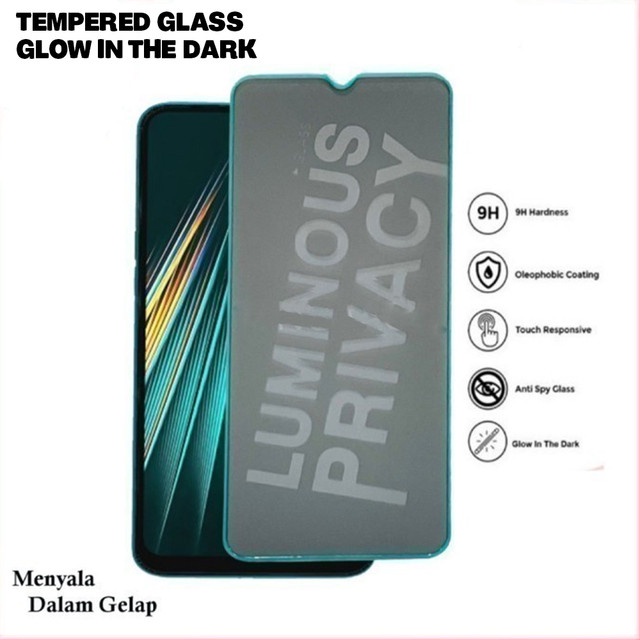 Jual NEW TEMPERED GLASS ANTI SPY LUMINOUS ITEL Vision Pro Vision