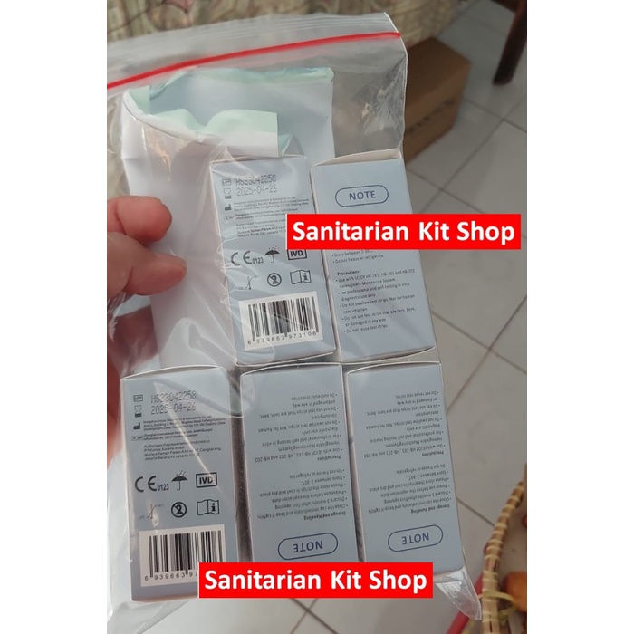 Jual Sejoy Hb Strip Test Hs101 (50 Test) Shopee Indonesia