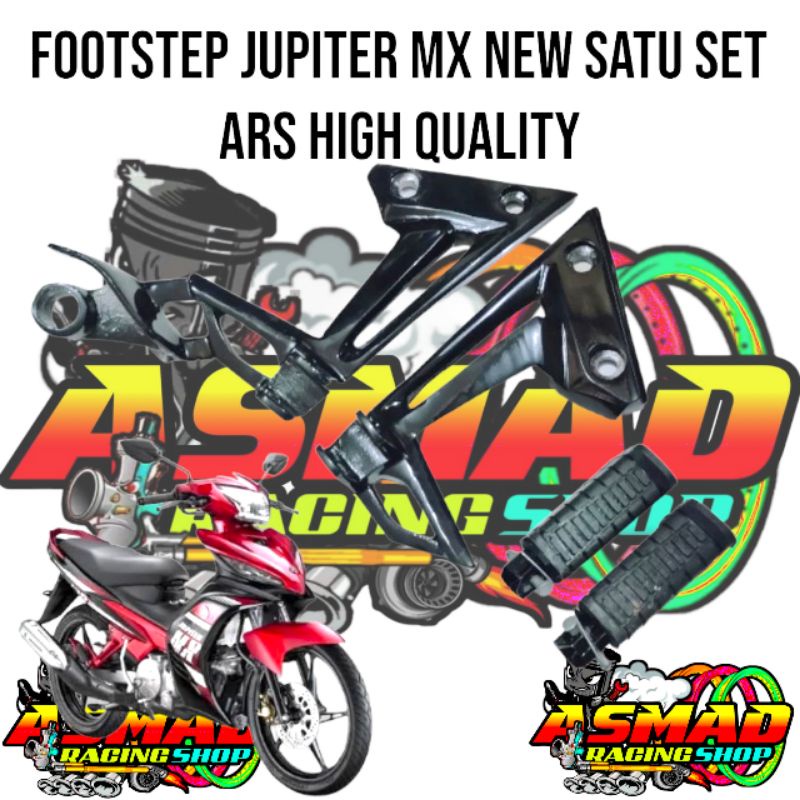 Jual Footstep Jupiter Mx New Satu Set Varian Warna Hitam ARS High
