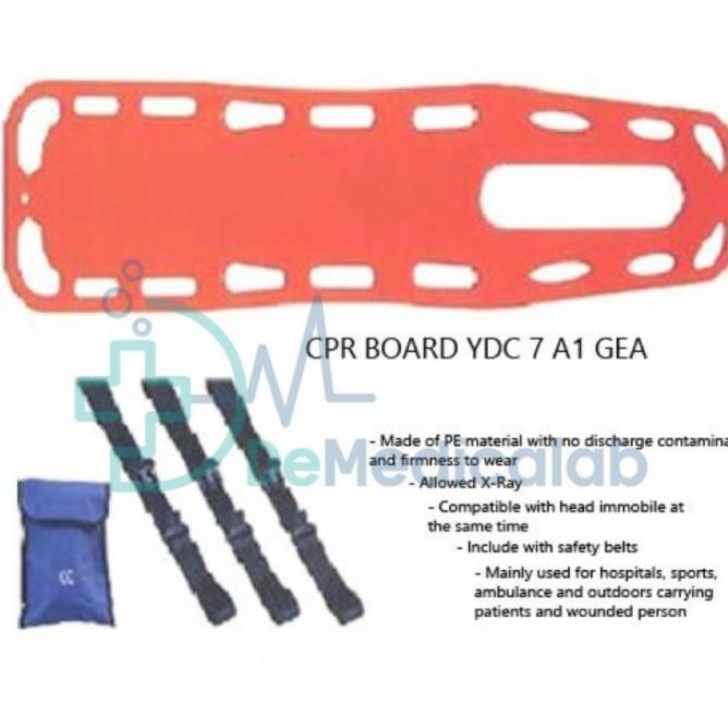 Jual Tandu Emergency Spinal Board / Long Spine Board Gea Ydc 7A1 / Ydc
