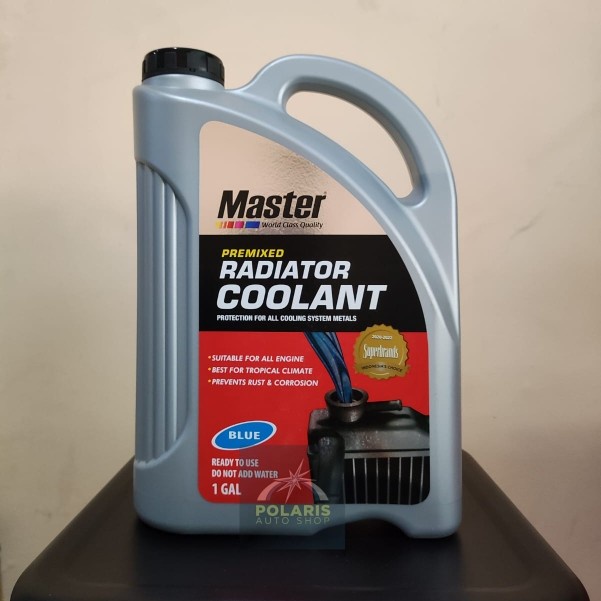 Jual Radiator Coolant Master Air Pendingin Radiator Warna Biru Blue