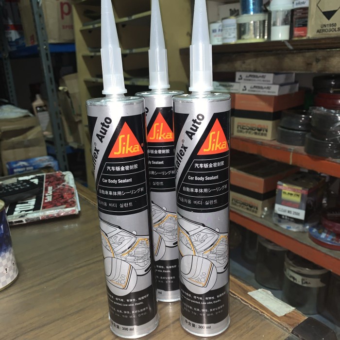 Jual Sikaflex Auto Sika Auto White Sealant Body Mobil Putih 300Ml Shopee Indonesia