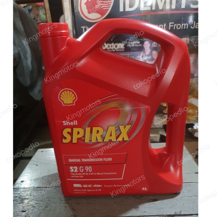 Jual Baru Oli Shell Spirax S2 G Sae 90 4Liter Oli Gardan Transmisi ...