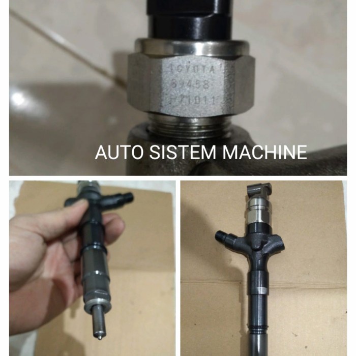 Jual Injector Injektor Hiace-Hilux-Fortuner-Innova Diesel 2Kd Original ...