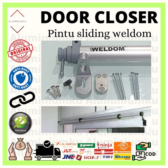 Jual Thresba Door Closer Pintu Sliding / Penutup Pintu Geser Otomatis