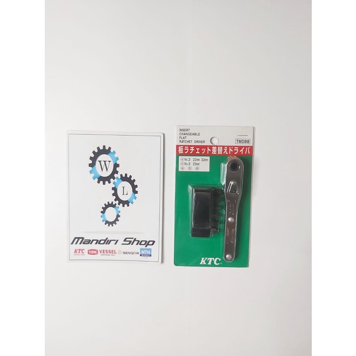 Jual Baru!! RATCHET SCREWDRIVER SET / OBENG SET RATCHET KTC TMDB8 ...