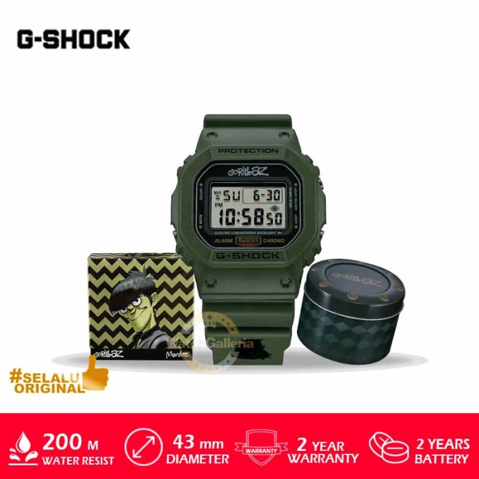 Jual g shock gorillaz outlet