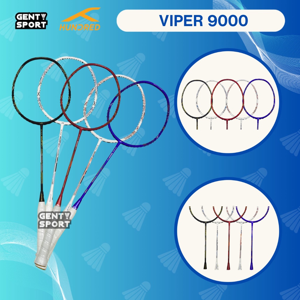 Jual Hundred Viper 9000 Attack Raket Badminton | Shopee Indonesia