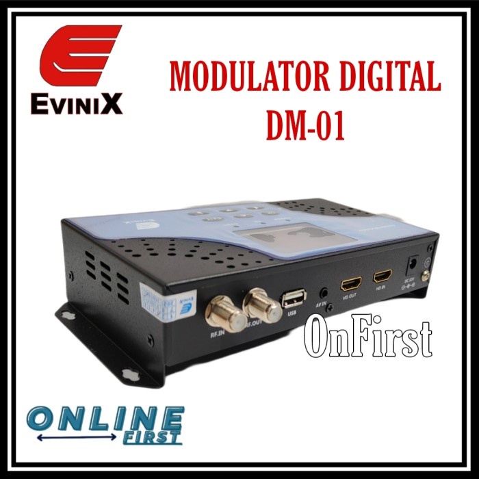 Jual NEW Modulator Digital DVBT / ENCODER MODULATOR EVINIX | Shopee ...