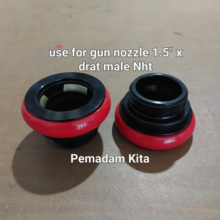 Jual Adaptor Machino Female X Drat Male NH 1.5" Import Pemadam | Shopee ...