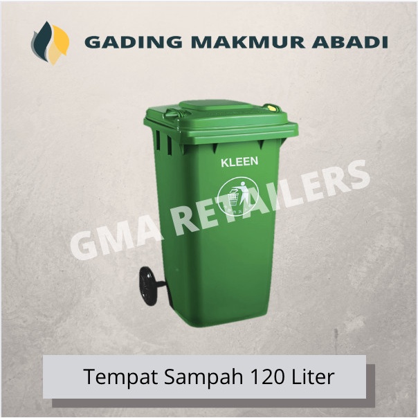 Jual Tempat Sampah / Garbage Bin KLEEN 120 Liter | Shopee Indonesia