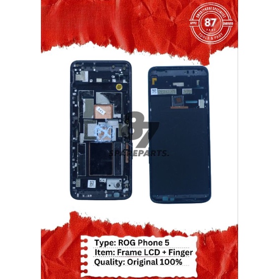 Jual Frame Lcd / Tulang Lcd Rog 5 / Rog 5S / Rog phone 5 / Rog phone 5S ...