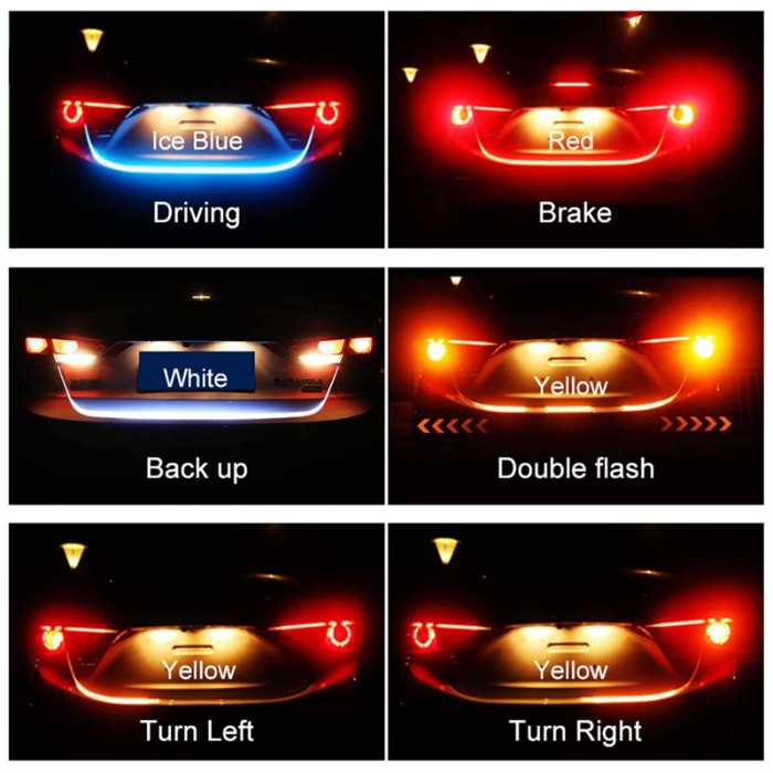 Jual LAMPU REM BUS RGB LAMPU REM TRUK RGB 24 VOLT LED BAGASI RGB 24V ...