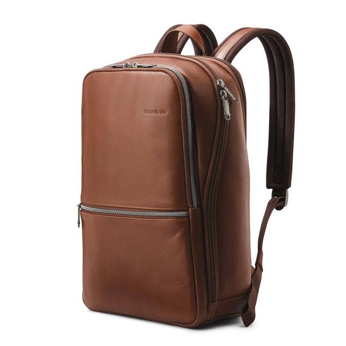 Jual Samsonite Classic Leather Slim Laptop Backpack Best Shopee Indonesia