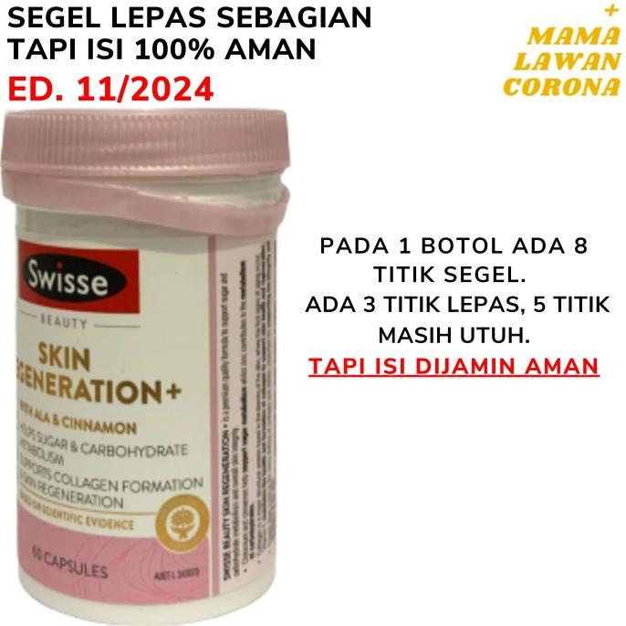 Jual Swisse Skin Regeneration 60 Capsules Beauty Collagen Alpha Lipoic ...