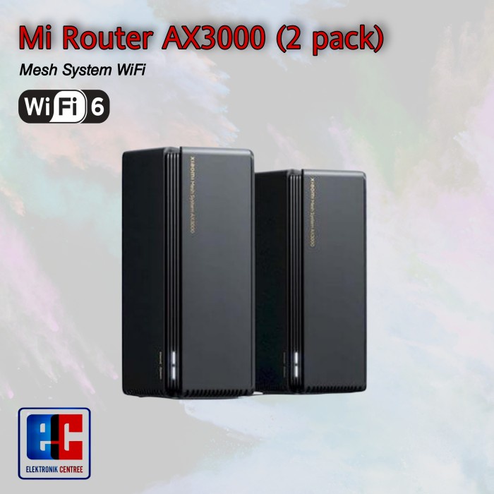 Jual Mi Router WiFi 6 Mesh System AX3000 1 Pack / 2 Pack | Shopee Indonesia