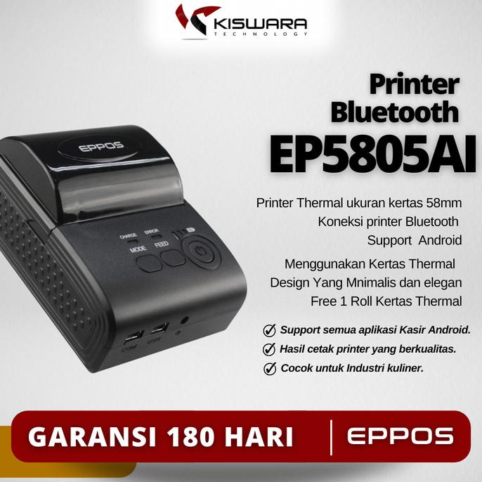 Jual Printer Bluetooth Kasir Moka Pos Mm Ep Ai Support Android