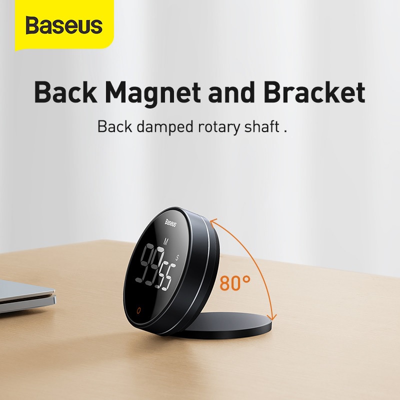 Jual Baseus Timer Heyo Pro Rotation Countdown Digital Kitchen Alarm ...
