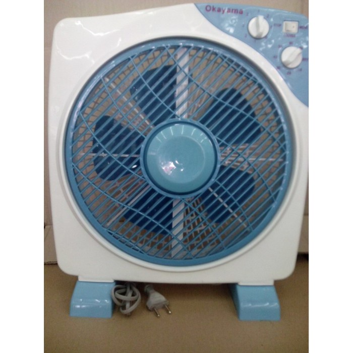 Jual !!!!!!] KIPAS ANGIN MEJA OKAYAMA 12 INCH OK777 BOX FAN OK 777 ...