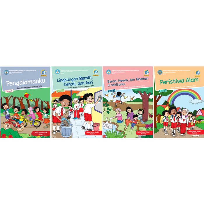 Jual Jual Paket Buku Tematik Sd Mi Kelas Semester Tema S D Shopee Indonesia