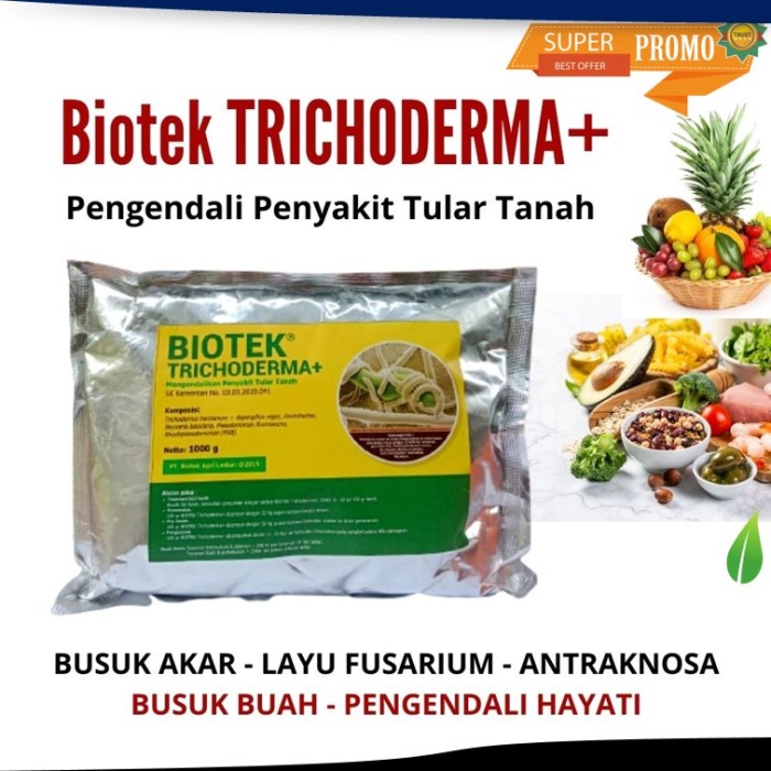 Jual TRICODERMA Plus 1 kg, Pupuk Hayati Trichoderma Tricoderma ...