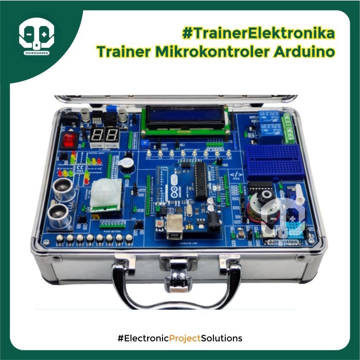 Jual Trainer Mikrokontroler Arduino Trainer Pembelajaran Arduino Shopee Indonesia