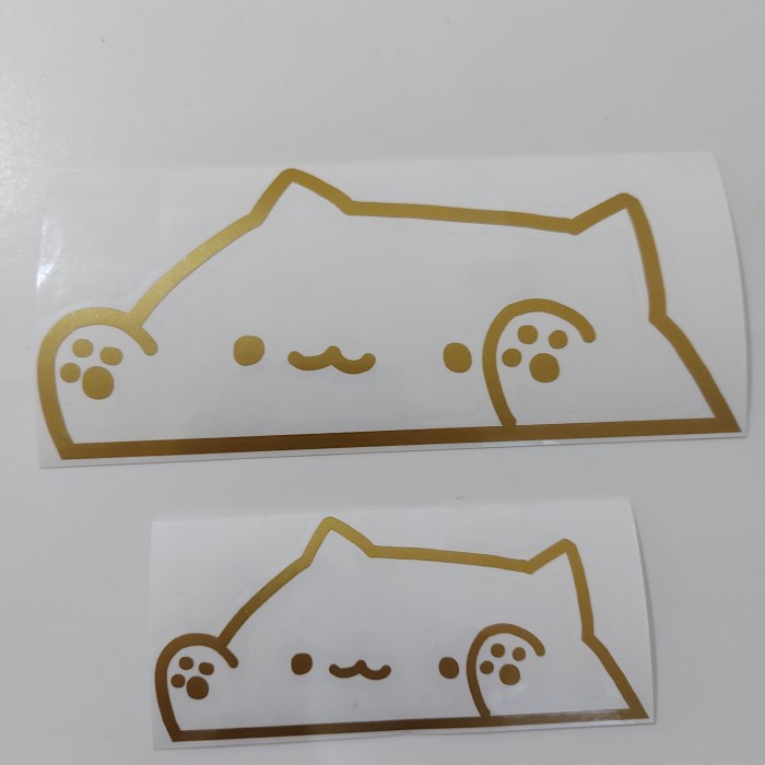 Jual Ready Sticker Bongo Cat Rinaldymayasophan213 Shopee Indonesia