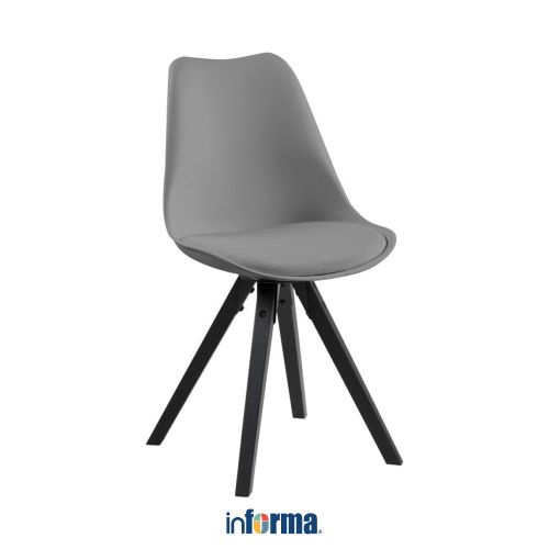 Jual Informa Dima Kursi Makan - Abu-Abu Dining Chair Tempat Duduk Ruang ...