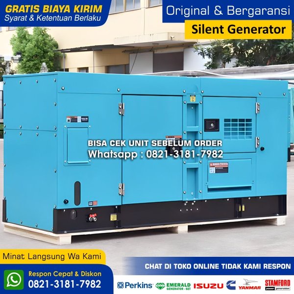 Jual GENSET - 20 Kva - Perkins Cummins Isuzu Emerald Pusat Genset ...