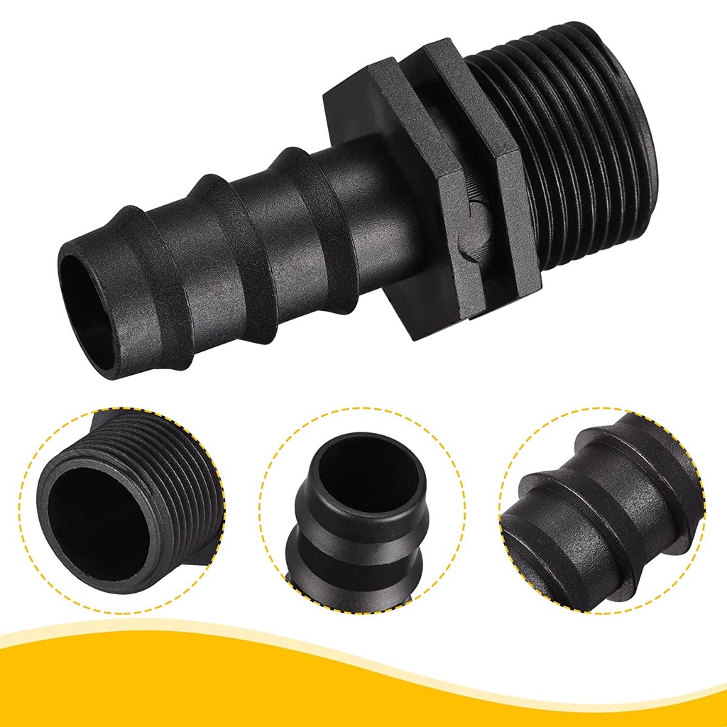 Jual Konektor Nozzel 1/2 3/4 X 16mm Male Thread Konektor Male Thread ...