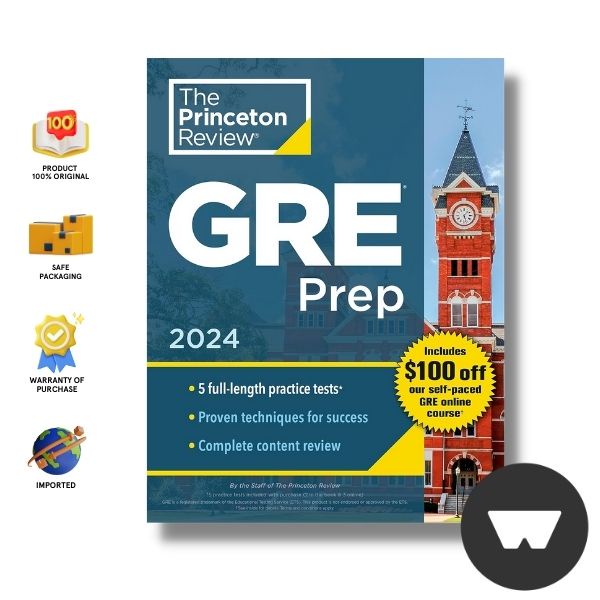 Jual Random House - Princeton Review Gre Prep, 2024: 5 Practice Tests ...