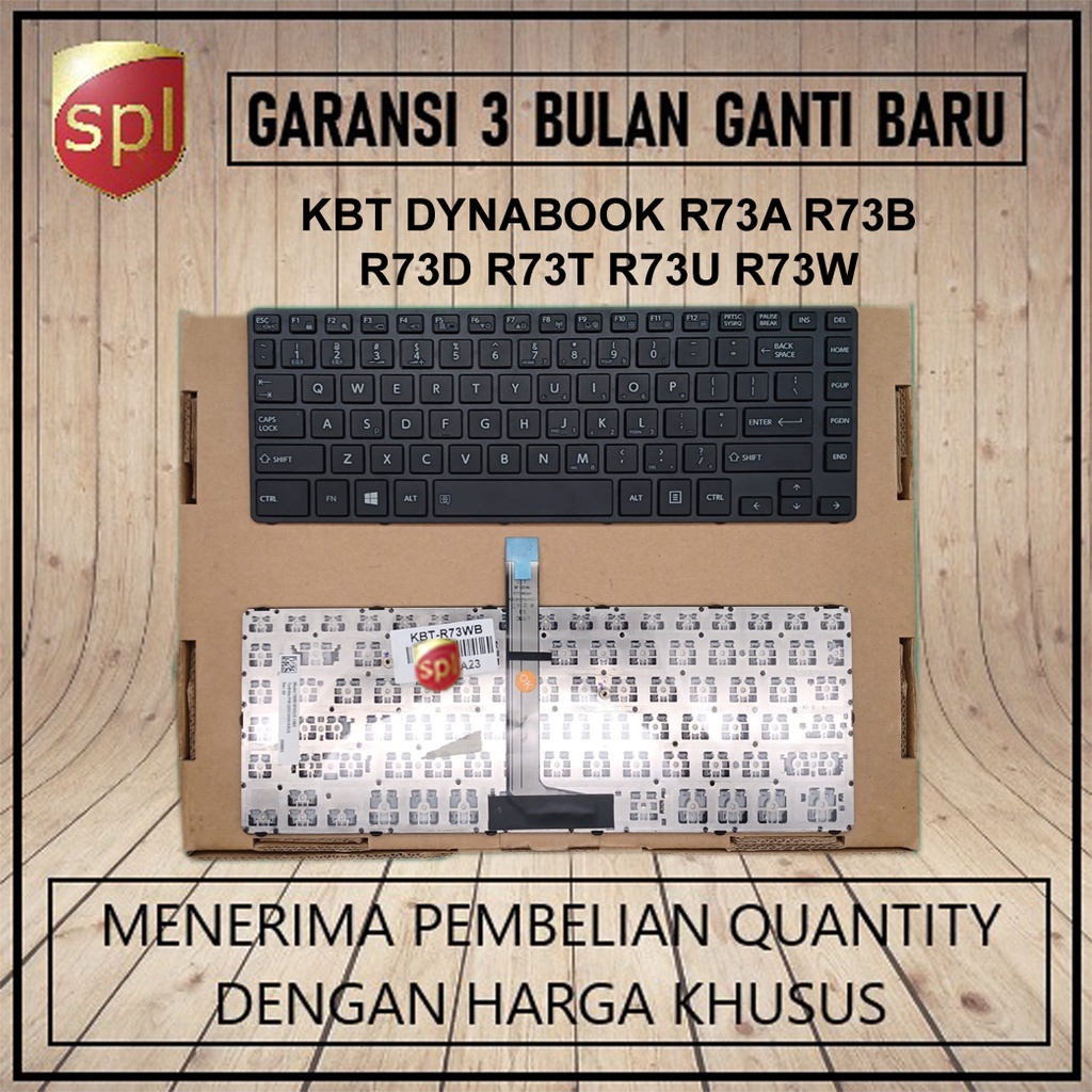 Jual Keyboard Laptop Toshiba Dynabook R73W R73A R73B R73D R73T R73U ...