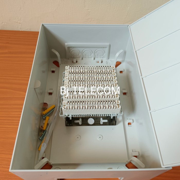 Jual BOX MDF TELEPON 50PAIR FIBER/ BOX TELEPON 50 PAIR SUDAH ADA LSA ...