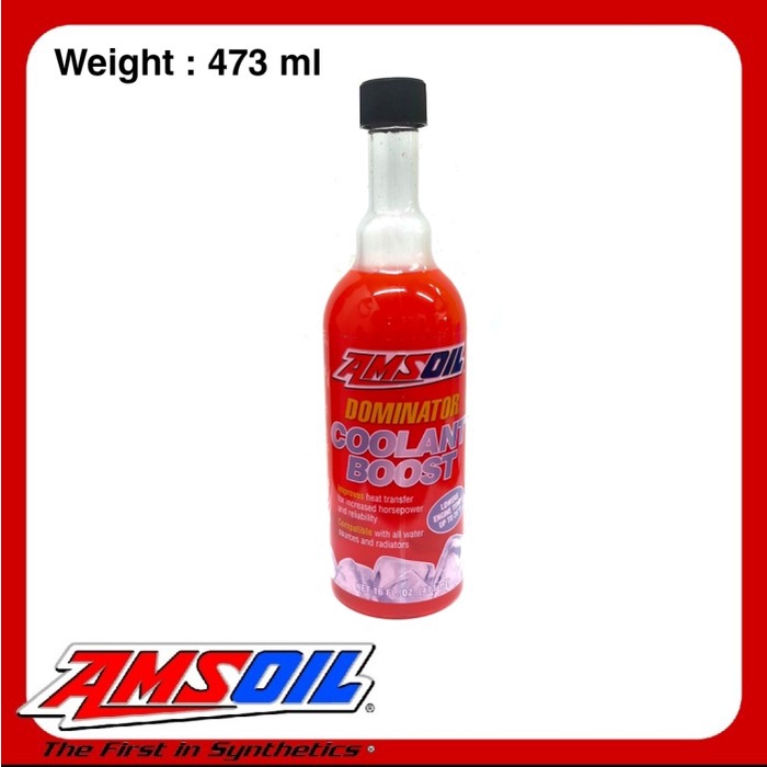 Jual AMSOIL DOMINATOR COOLANT BOOST CAIRAN PENDINGIN RADIATOR 473ML