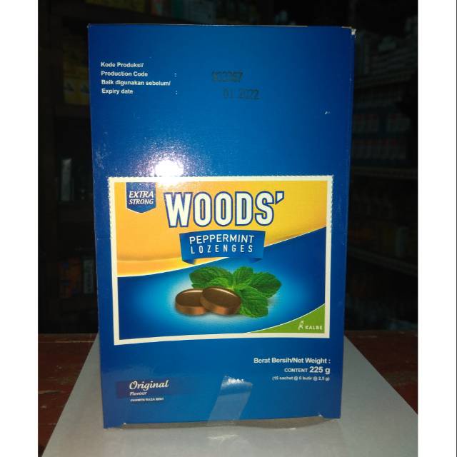 Jual Permen Woods Box Isi 15 Sachet | Shopee Indonesia