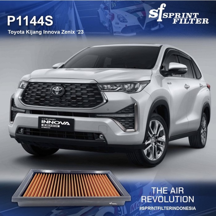 Jual Filter Udara Sprint P08 P1144S Toyota Innova Zenix Bensin & Hybrid ...