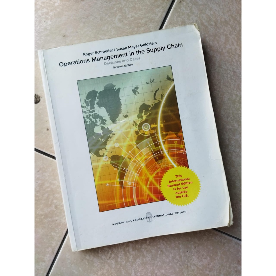 Jual Buku Teks OPERATIONS MANAGEMENT IN THE SUPPLY CHAIN 7th Edition ...