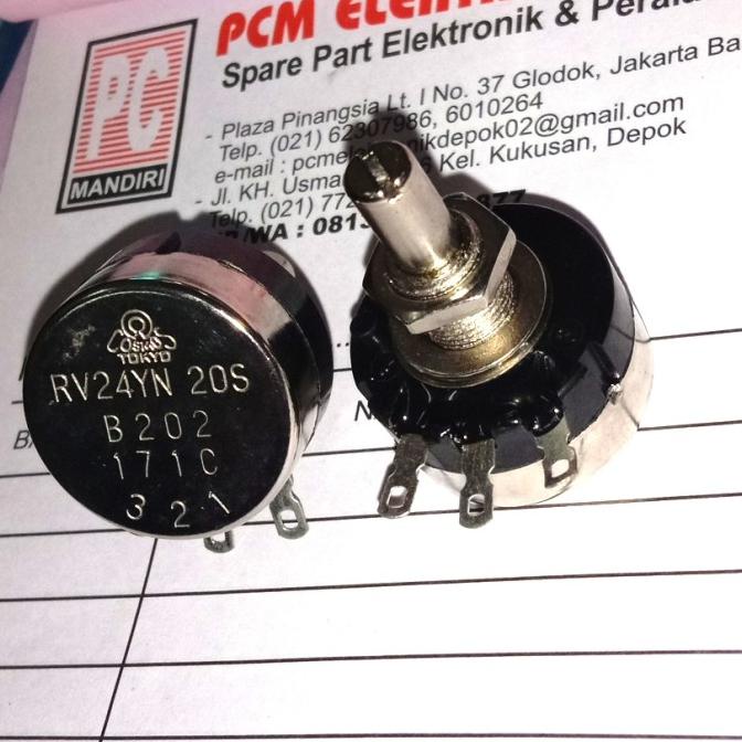 Jual RV24YN 20S B202 COSMOS Tokyo POTENSIO 1WATT MESIN 2K Ohm Baru ...